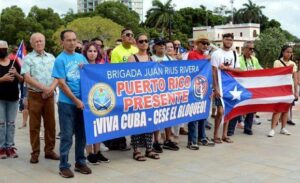 Lee más sobre el artículo Cuba solidaria con brigada puertorriqueña Juan Rius Rivera