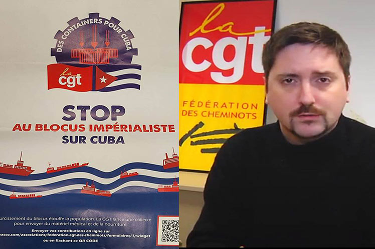 Lee más sobre el artículo Sindicatos franceses preparan nuevas cargas solidarias para Cuba
