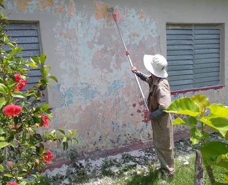Lee más sobre el artículo Prosiguen mejoras de centros escolares en comunidades priorizadas
