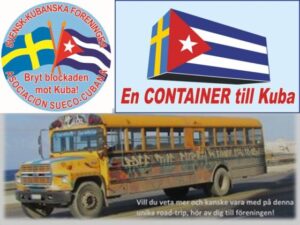 Lee más sobre el artículo Solidarity initiatives with Cuba promoted in Sweden