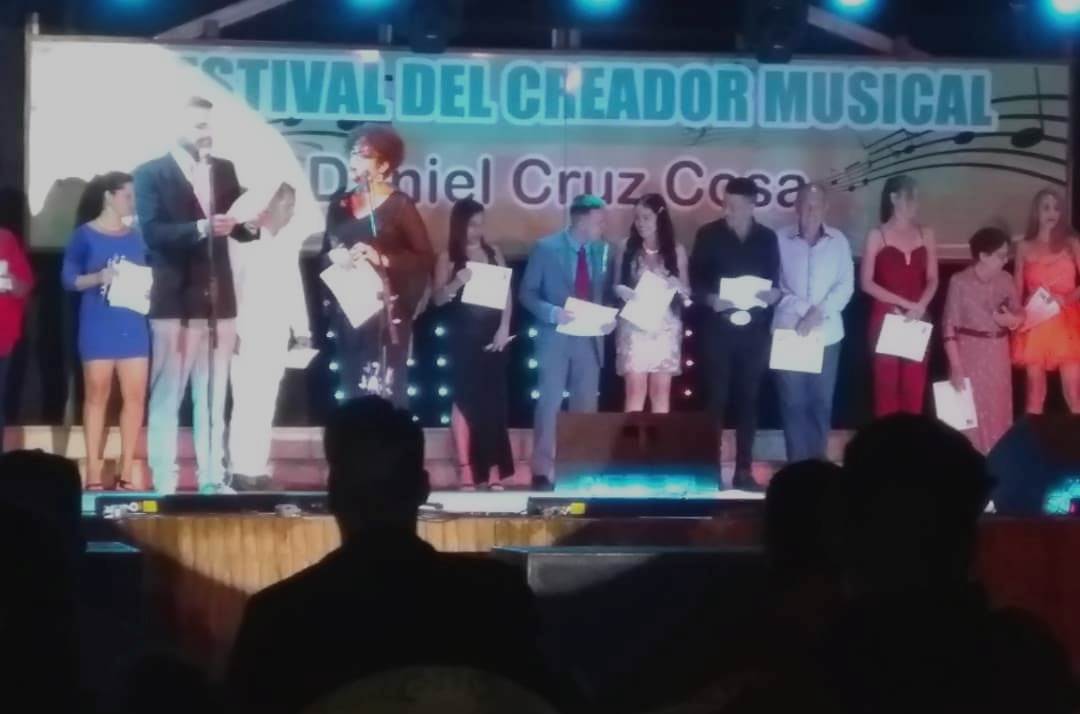 En este momento estás viendo Premian a autores e intérpretes del Festival del Creador Musical Daniel Cruz Cosa