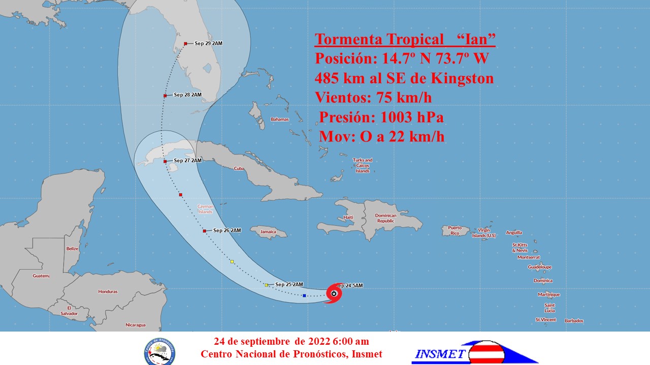 Lee más sobre el artículo Ante el posible impacto de Ian, preparados y alertas (Video)