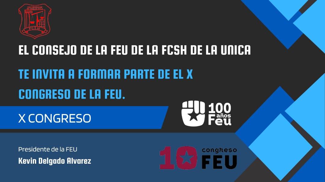 Lee más sobre el artículo Inician jóvenes avileños Congreso de la FEU a nivel de facultad
