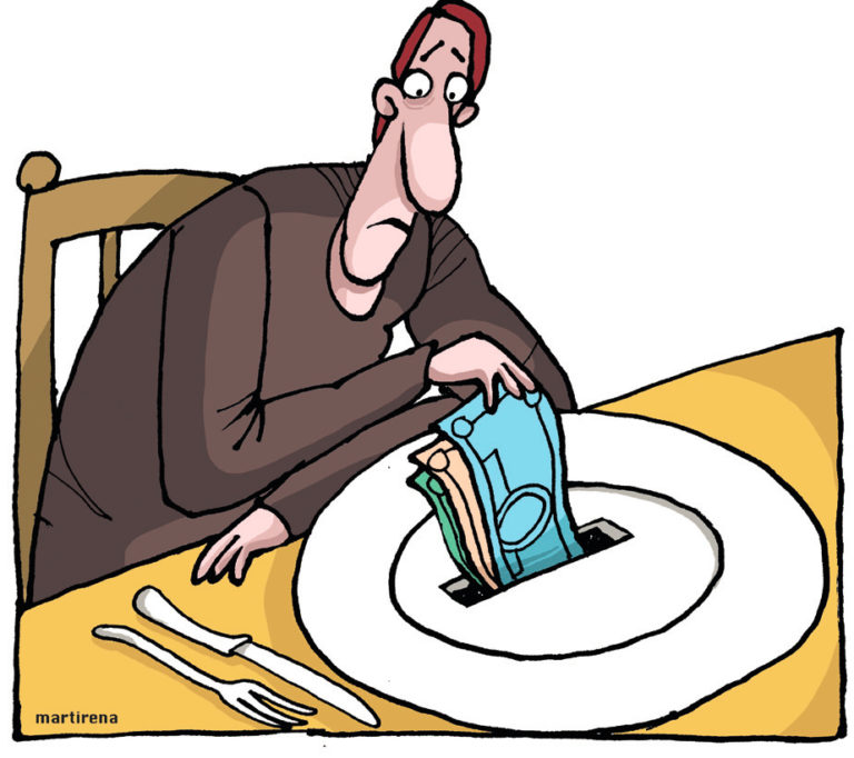 En este momento estás viendo Comiendo dinero