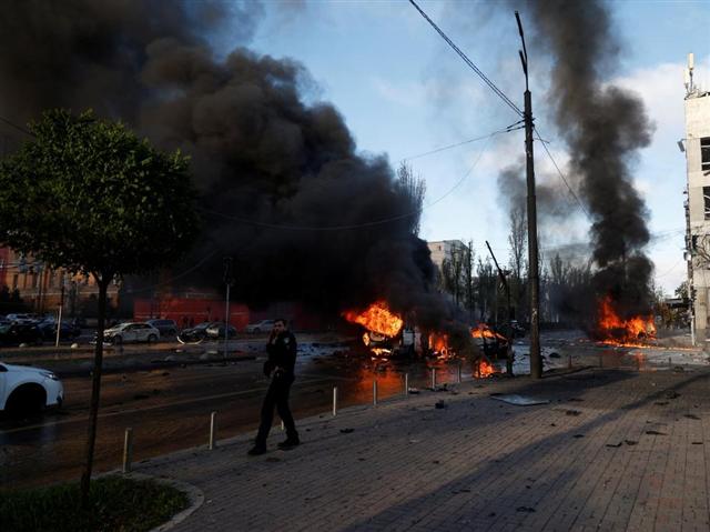 En este momento estás viendo Informan de varias explosiones en el centro de Kiev