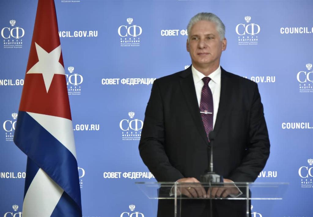 En este momento estás viendo Presidente de Cuba condena sanciones contra Rusia
