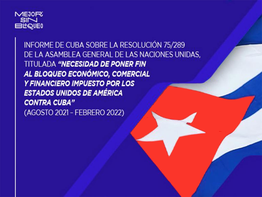 En este momento estás viendo ONU debatirá sobre resolución contra bloqueo de EEUU a Cuba