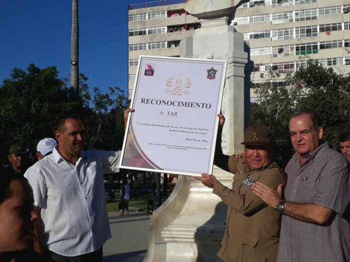 En este momento estás viendo Promotion and honor ceremony of FAR in Ciego de Ávila