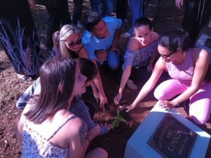 Lee más sobre el artículo Avilanian university students plant the Graduate’s Tree