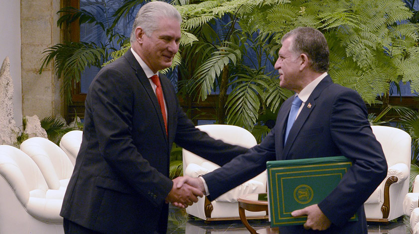 Lee más sobre el artículo Recibió Díaz-Canel Cartas Credenciales de nuevos embajadores