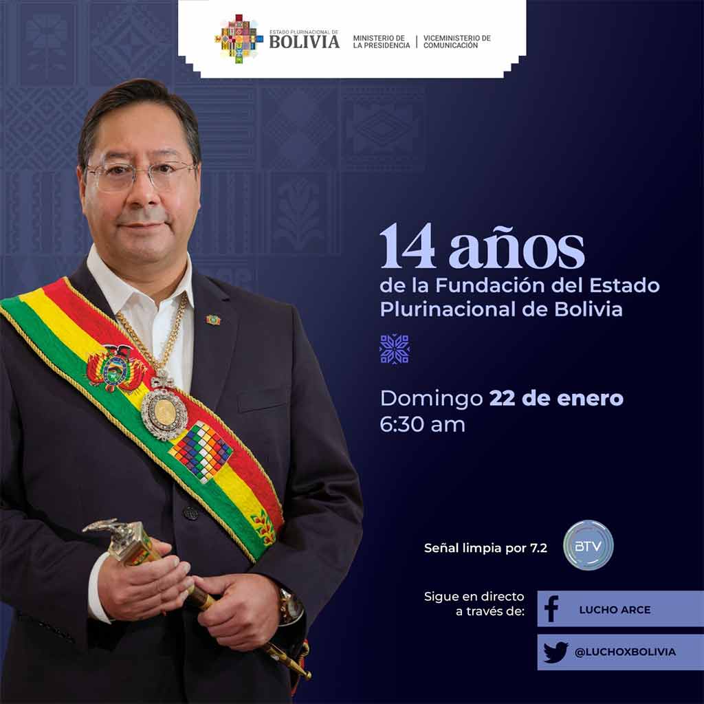 En este momento estás viendo Diversidad de Bolivia en mensaje del presidente por aniversario