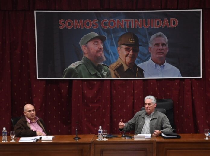 En este momento estás viendo Díaz-Canel: we have to respond creatively among all of us
