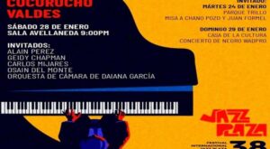 Lee más sobre el artículo Pianista cubano Cucurucho Valdés en concierto especial hoy en Teatro Nacional