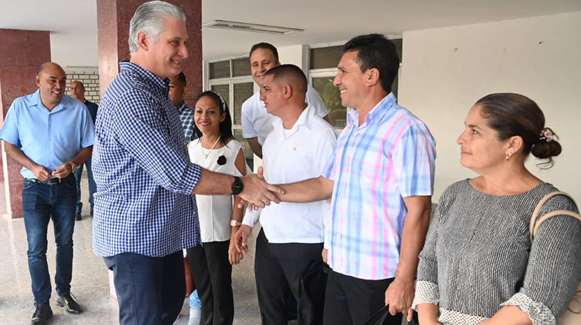 En este momento estás viendo Visita Díaz-Canel Universidad Central Marta Abreu de Las Villas