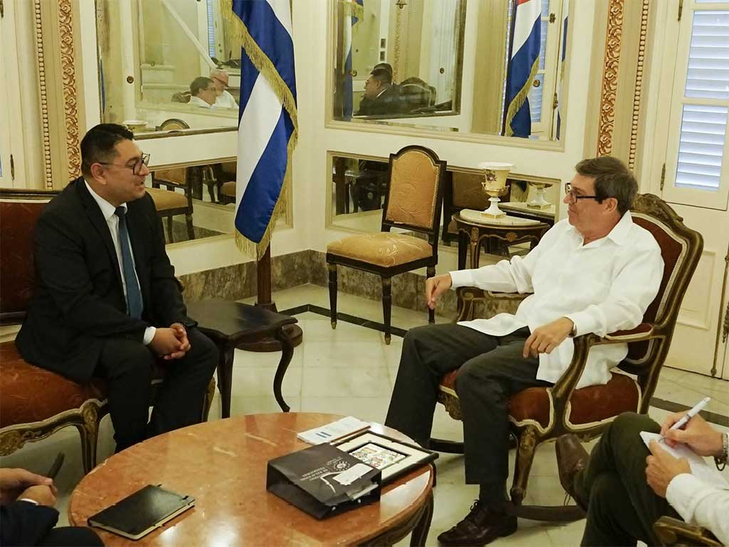 En este momento estás viendo Cuba y El Salvador pasan revista a las relaciones