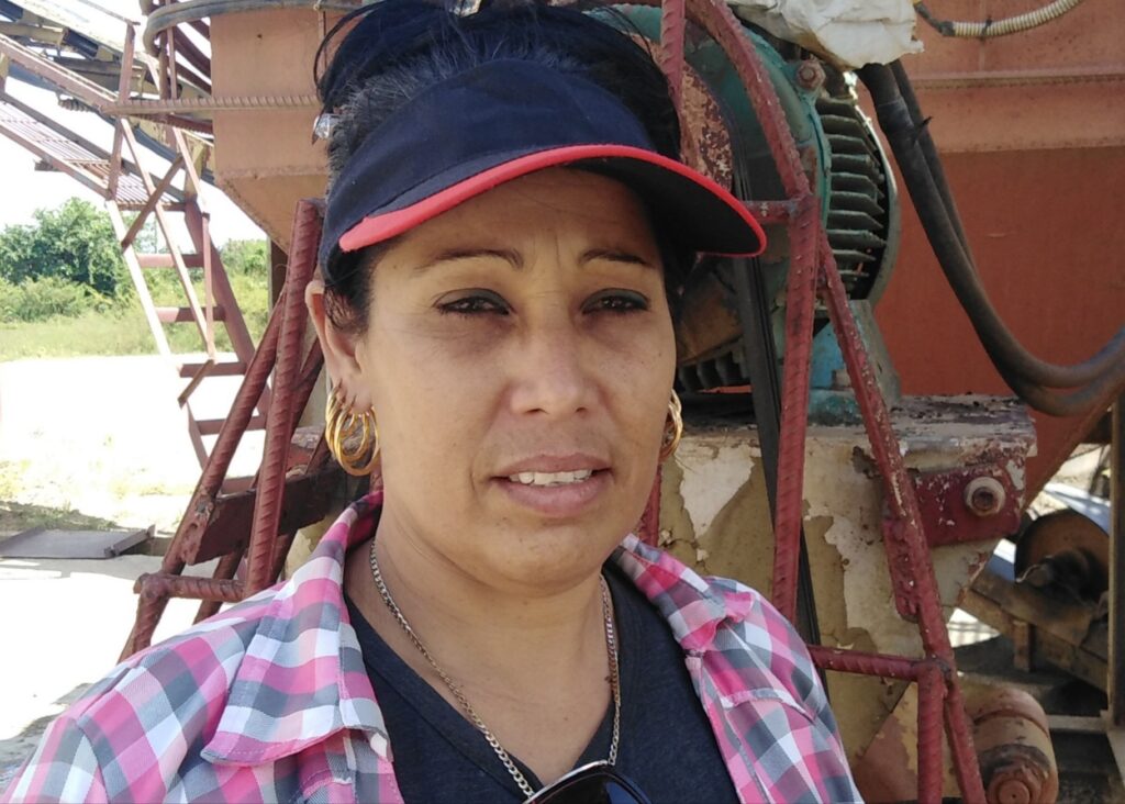 Kenia Santilé Delgado, una de las dos candidatas a diputadas al Parlamento cubano por el municipio avileño de Chambas. Foto: José Luis Martínez Alejo
