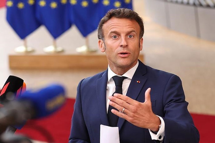 En este momento estás viendo Macron ratifica que Europa no debe subordinarse a EEUU