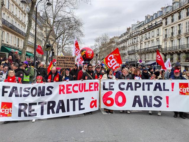 En este momento estás viendo Franceses regresan a las calles contra reforma de la jubilación