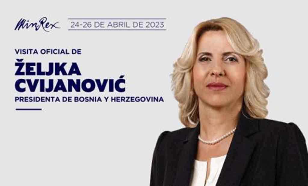 En este momento estás viendo Llegará a Cuba presidenta de Bosnia y Herzegovina