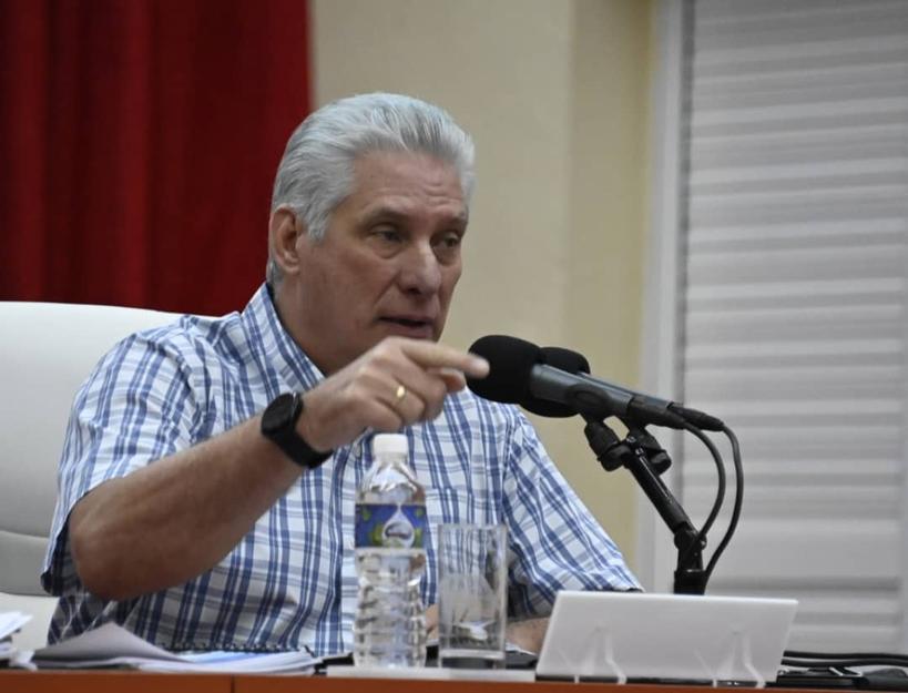 En este momento estás viendo Encabeza Presidente cubano reunión de chequeo en Ciego de Ávila
