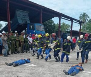 Lee más sobre el artículo Realizan competencia de habilidades brigadas contra incendios en Ciego de Ávila  (+fotos)