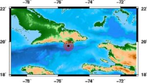 Lee más sobre el artículo Sexto sismo perceptible en Cuba durante el año