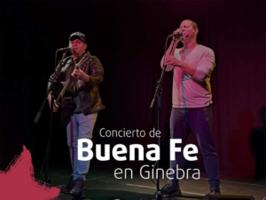 Lee más sobre el artículo Dúo cubano Buena Fe feliz tras concierto en ciudad suiza de Ginebra
