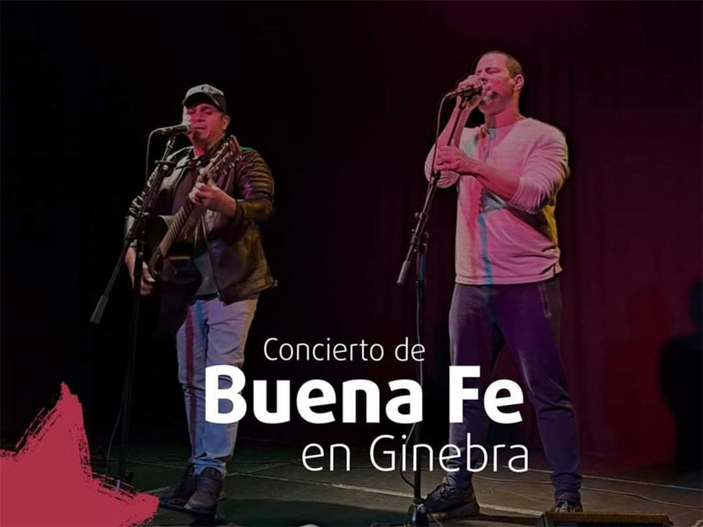 En este momento estás viendo Dúo cubano Buena Fe feliz tras concierto en ciudad suiza de Ginebra