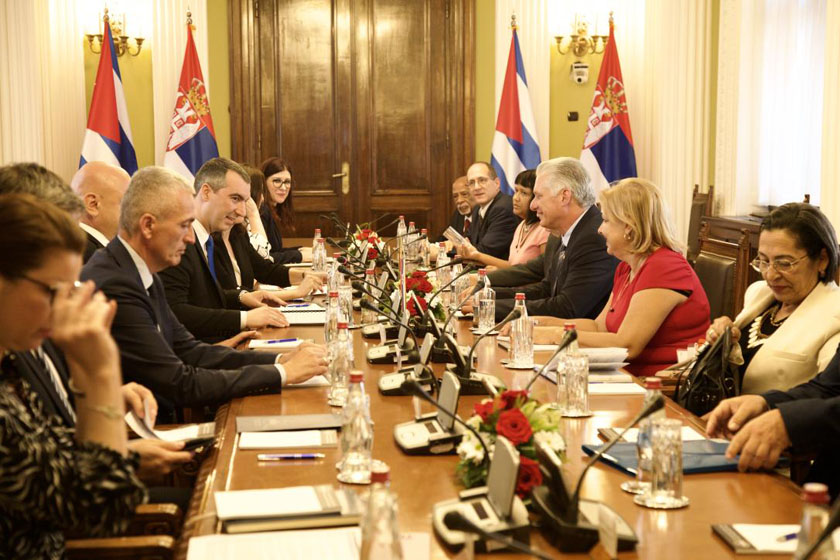 Lee más sobre el artículo Cuba y Serbia por profundizar vínculos interparlamentarios