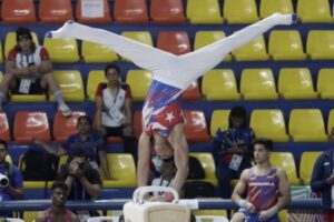 Lee más sobre el artículo Diorges, debutante de oro en la gimnasia artística