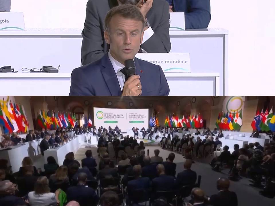 En este momento estás viendo Macron evoca inicio de construcción de nuevo consenso financiero