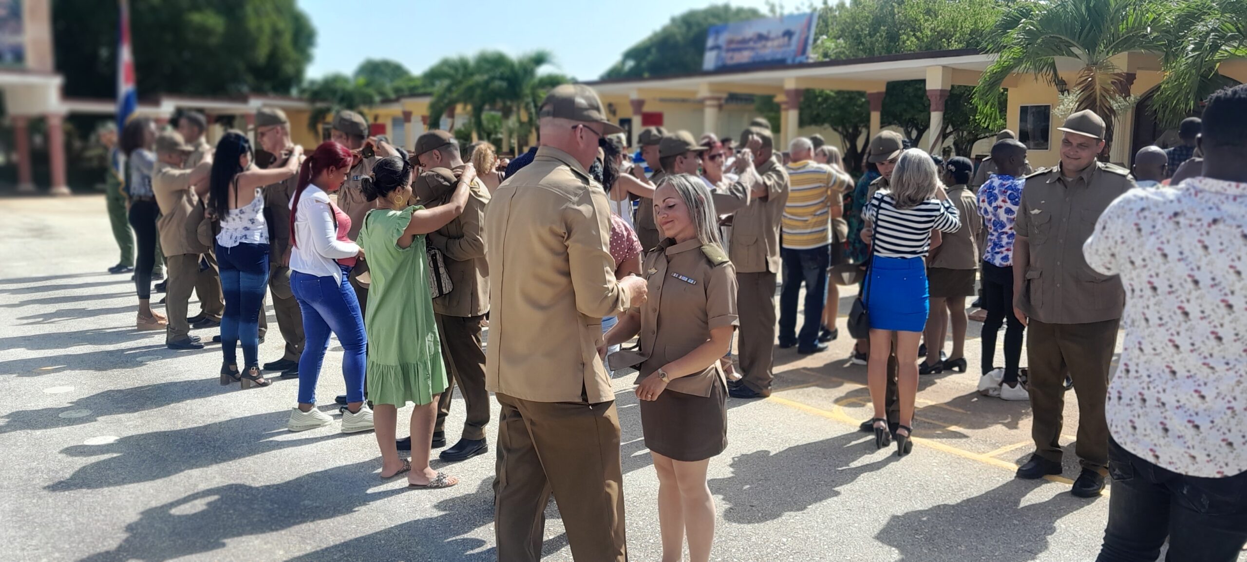 Lee más sobre el artículo Efectúan acto de ascenso en Ciego de Ávila por el Día de la Rebeldía Nacional