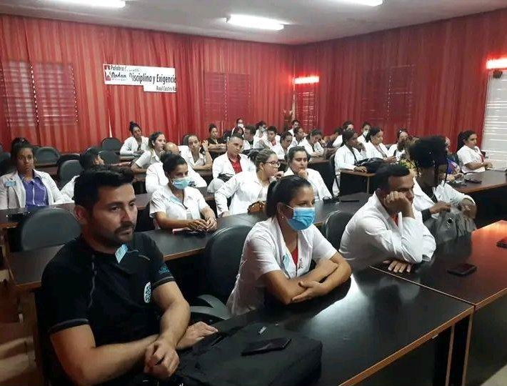 En este momento estás viendo Intercambian miembros del Movimiento Mario Muñoz en Ciego de Ávila