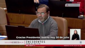 Lee más sobre el artículo Diputado chileno condenó en el Parlamento bloqueo de EEUU contra Cuba