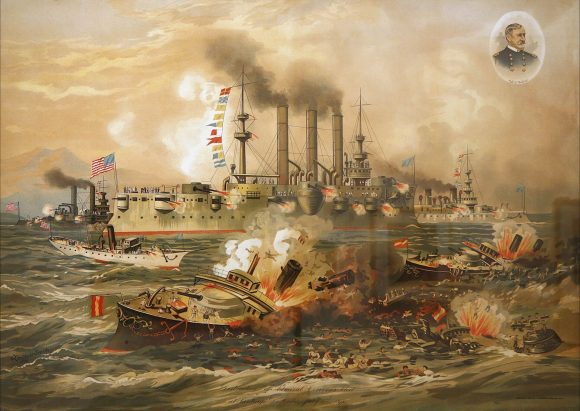 En este momento estás viendo La batalla naval de Santiago de Cuba