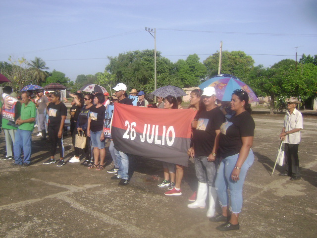 En este momento estás viendo Acts for July 26 carried out in towns of Majagua (+ photos)