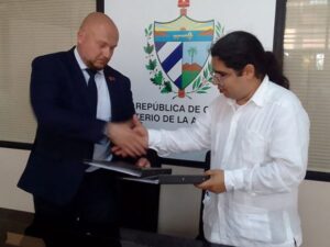 Lee más sobre el artículo Firman Cuba y Bielorrusia memorando de entendimiento para la colaboración científico-técnica