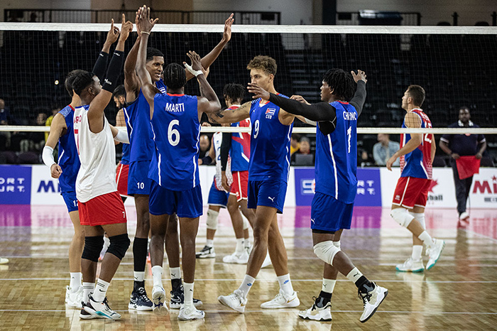 En este momento estás viendo Derrota Cuba a Puerto Rico en Copa Panamericana de voleibol (m)
