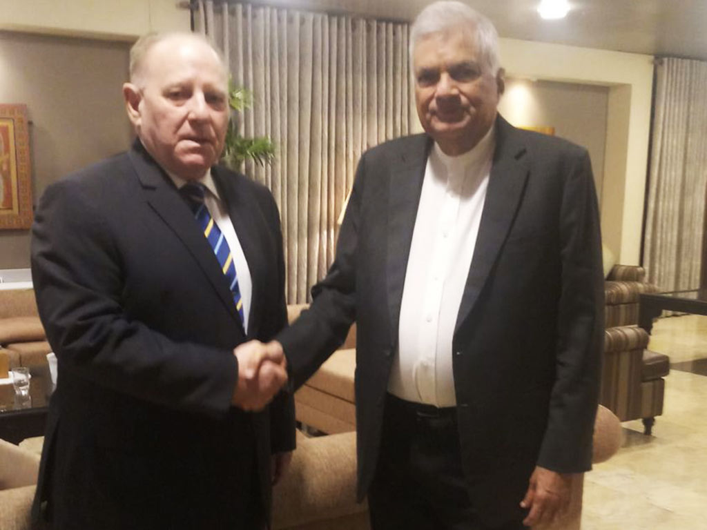 En este momento estás viendo Satisfecho presidente de Sri Lanka por viaje a Cuba a Cumbre G77