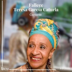 Lee más sobre el artículo Falleció la destacada cantante cubana Teté Caturla