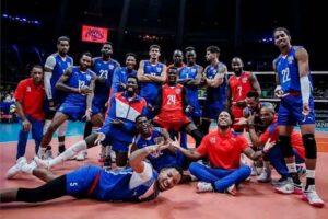 Lee más sobre el artículo Voleibol (m): descansa hoy Cuba segunda en grupo A de preolímpico