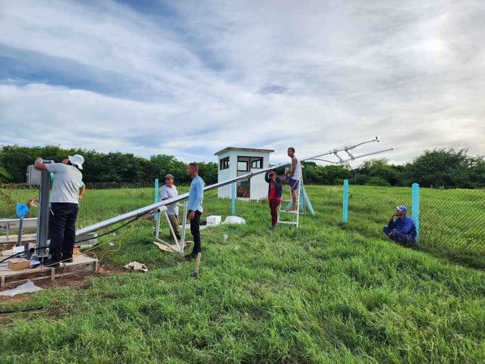 En este momento estás viendo Inauguran en Cayo Coco una Estación Meteorológica Automática