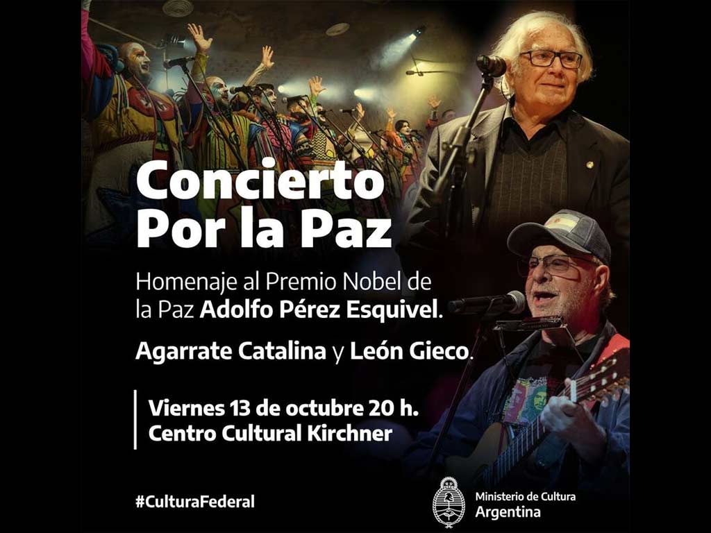 En este momento estás viendo Realizan en Argentina Concierto por la Paz