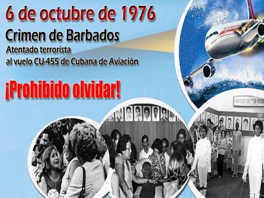 En este momento estás viendo Cuba rinde homenaje a víctimas de crimen de Barbados