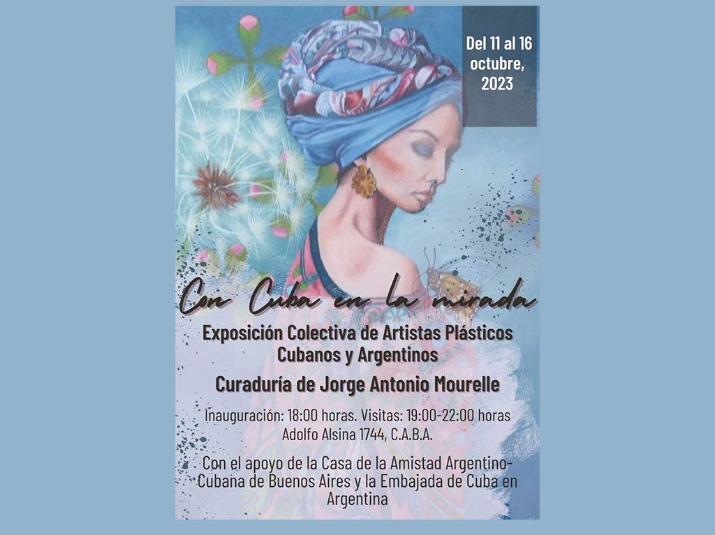 Lee más sobre el artículo Inauguran en Argentina exposición Con Cuba en la mirada