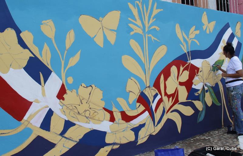 En este momento estás viendo Mural en ciudad patrimonial estrecha amistad entre Cuba y Dominicana