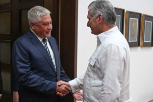 Lee más sobre el artículo Dialogó Díaz-Canel con ministro del Interior ruso