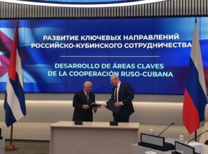 Lee más sobre el artículo Concluye Viceprimer ministro cubano visita a Rusia