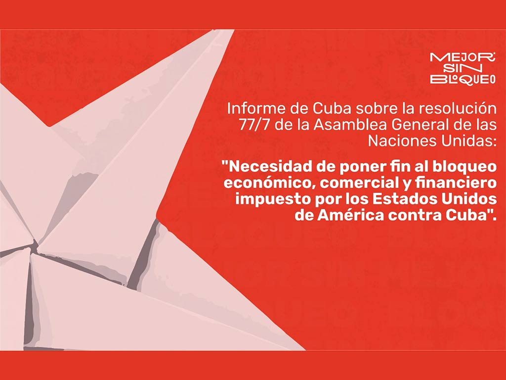 En este momento estás viendo Debate contra bloqueo de EEUU a Cuba llega a Asamblea General de ONU