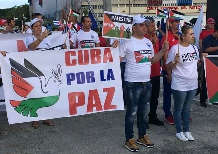 En este momento estás viendo Marcha triunfal de solidaridad con Palestina en Ciego de Ávila (+ Fotos)